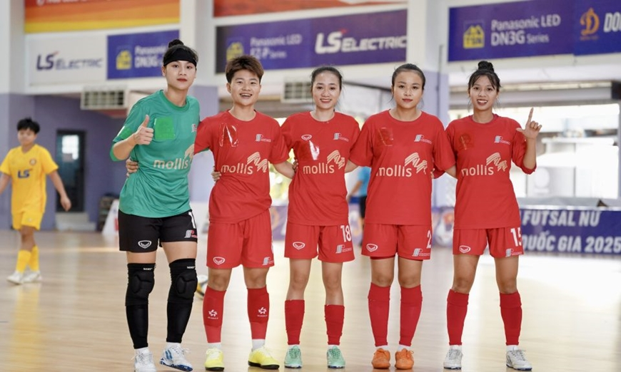 Vietnam women’s futsal team maintains 11th place in the world